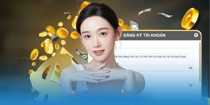 Người chơi xác nhận tạo tài khoản game
