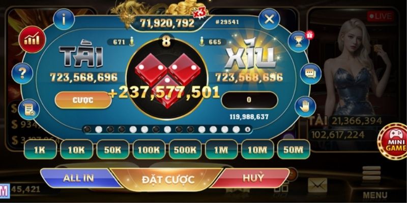 Hack app tài xỉu giúp tăng thêm phần thắng
